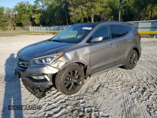 2018 Hyundai Santa Fe Ultimate with VIN 5XYZWDLA0JG544740, listed as a Copart auction lot 48977335 with 87,473 mi miles and Salvage title. Bid and sale history available at DreamBid. Image 1.