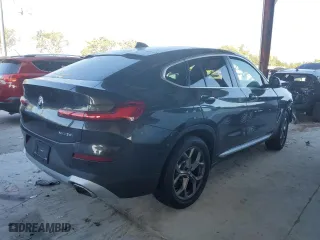 2022 BMW X4 xDrive30i with VIN 5UX33DT09N9L93053, listed as a Copart auction lot 71710692 with 0 mi miles. Bid and sale history available at carsss.com. Image 3.