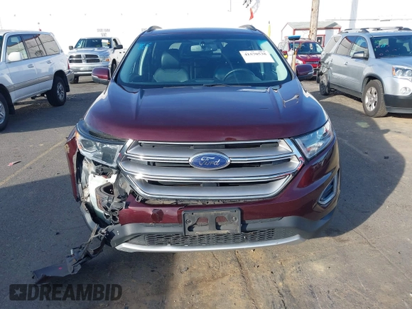 2018 Ford Edge SEL with VIN 2FMPK4J98JBC06837, listed as a IAAI auction lot 41570538 with 117,839 mi miles. Bid and sale history available at carsss.com. Image 12.