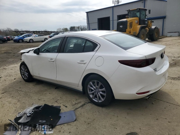 2021 Mazda 3 S with VIN JM1BPAAL3M1310906, listed as a Copart auction lot 52217105 with Not Provided miles and Salvage Title. Bid and sale history available at DreamBid. Image 2.
