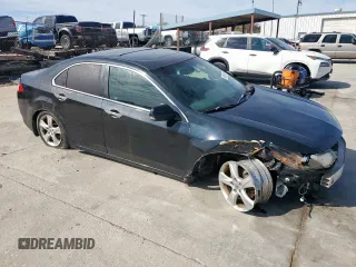 2010 Acura TSX with VIN JH4CU2F68AC023002, listed as a Copart auction lot 48956315 with 223,827 mi miles and Salvage Title. Bid and sale history available at carsss.com. Image 4.