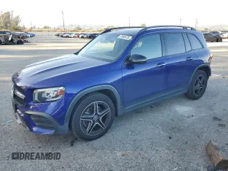 2020 Mercedes-Benz GLB with VIN W1N4M4GB3LW053774, listed as a Copart auction lot 47655475 with 70,255 mi miles and Salvage Title. Bid and sale history available at carsss.com. Image 1.