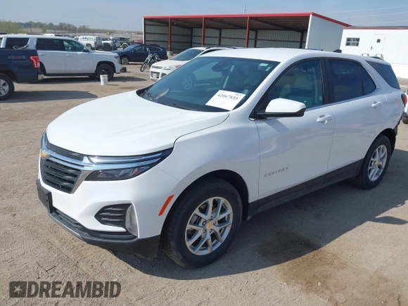 2024 Chevrolet Equinox LT with VIN 3GNAXUEG3RL244777, listed as a IAAI auction lot 42067815 with 14,724 mi miles. Bid and sale history available at carsss.com. Image 18.