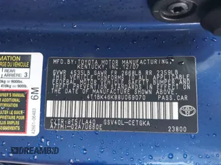 2008 Toyota Camry LE z VIN 4T1BK46K88U069070, wystawiony jako IAAI lot #40885342 z przebiegiem 156 036 mil mil oraz . Historia ofert i sprzedaży dostępna na DreamBid. Obrazek 9.