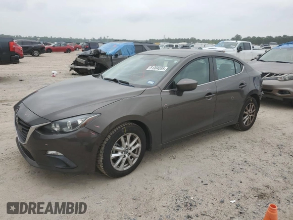 2016 Mazda 3 i Sport with VIN 3MZBM1U70GM257366, listed as a Copart auction lot 51304095 with 113,863 mi miles and Salvage Title. Bid and sale history available at DreamBid. Image 1.