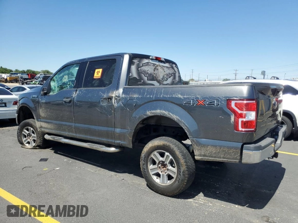 2018 Ford F-150 XL with VIN 1FTEW1EG1JFC95723, listed as a Copart auction lot 63045345 with Not provided miles and Salvage title. Bid and sale history available at DreamBid. Image 2.