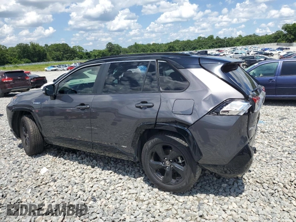 2019 Toyota RAV4 Hybrid XSE with VIN JTMEWRFV4KJ004271, listed as a Copart auction lot 61335175 with 116,457 mi miles and Salvage title. Bid and sale history available at DreamBid. Image 2.