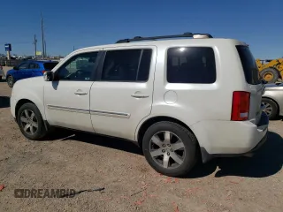 2012 Honda Pilot Touring with VIN 5FNYF4H90CB044159, listed as a Copart auction lot 47994455 with 164,578 mi miles and Salvage Title. Bid and sale history available at DreamBid. Image 2.