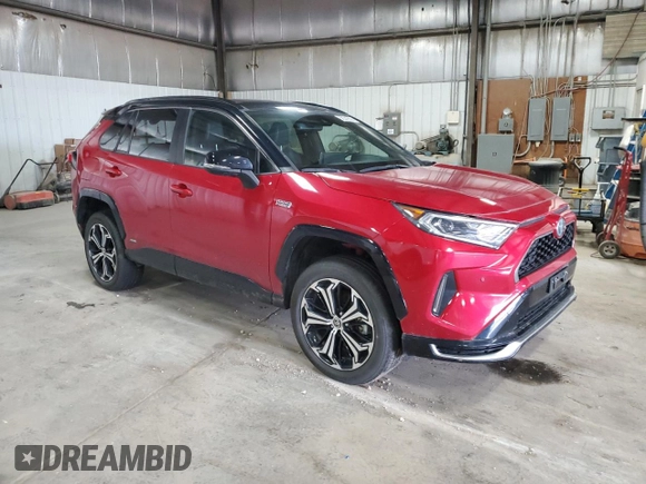 2021 Toyota RAV4 XSE with VIN JTMFB3FV3MD027720, listed as a Copart auction lot 58349905 with 48,313 mi miles and Salvage title. Bid and sale history available at DreamBid. Image 4.