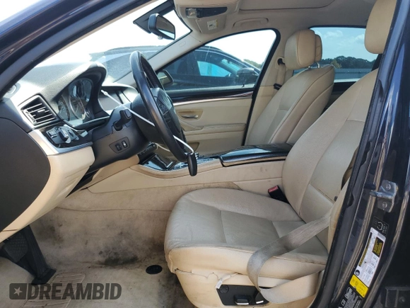 2013 BMW 5 Series 528i xDrive with VIN WBAXH5C58DDW16326, listed as a Copart auction lot 61610565 with Not provided miles and Clean title. Bid and sale history available at DreamBid. Image 7.