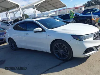 2018 Acura TLX w/A-SPEC Pkg with VIN 19UUB2F67JA003073, listed as a IAAI auction lot 41604080 with 121,078 mi miles. Bid and sale history available at carsss.com. Image 13.