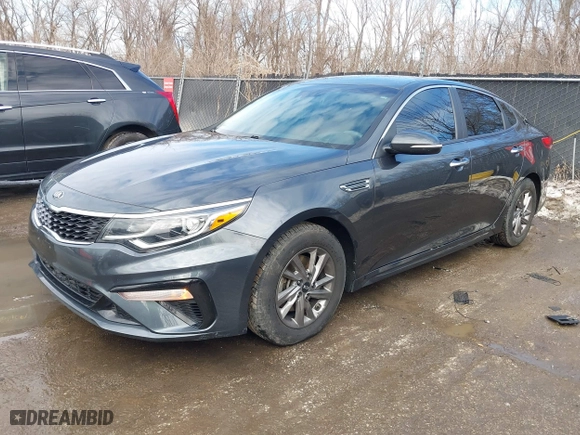 2020 Kia Optima LX with VIN 5XXGT4L38LG387015, listed as a IAAI auction lot 41629160 with 77,287 mi miles. Bid and sale history available at carsss.com. Image 19.