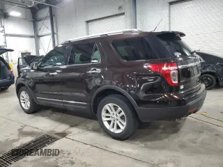 2013 Ford Explorer XLT with VIN 1FM5K8D84DGB60227, listed as a Copart auction lot 52698285 with 133,871 mi miles and Salvage Title. Bid and sale history available at DreamBid. Image 2.