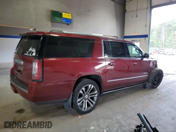 2018 GMC Yukon XL Denali with VIN 1GKS2HKJXJR141084, listed as a Copart auction lot 70080124 with 71,769 mi miles and Salvage Title. Bid and sale history available at carsss.com. Image 3.