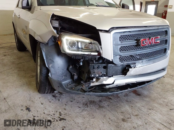 2014 GMC Acadia SLE with VIN 1GKKRPKD9EJ373583, listed as a IAAI auction lot 41586717 with 101,147 mi miles. Bid and sale history available at carsss.com. Image 6.