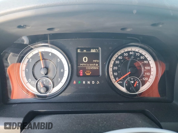 2017 Ram 1500 Express с VIN 1C6RR6KT4HS700960, выставлен на аукционе Copart как лот 48403695 с пробегом 102 458 миль миль и Списание • Salvage title. История ставок и продаж доступна на DreamBid. Изображение 9.