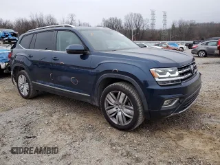 2019 Volkswagen Atlas SEL with VIN 1V2ER2CA7KC607587, listed as a Copart auction lot 43619275 with 125,184 mi miles and Clean title. Bid and sale history available at DreamBid. Image 4.
