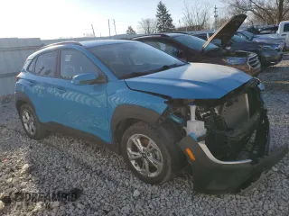 2022 Hyundai Kona SEL with VIN KM8K6CAB2NU901746, listed as a Copart auction lot 48111325 with 35,367 mi miles and Salvage Title. Bid and sale history available at DreamBid. Image 4.