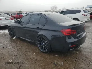2018 BMW M3 with VIN WBS8M9C50J5K99733, listed as a Copart auction lot 38483924 with 40,210 mi miles. Bid and sale history available at carsss.com. Image 2.
