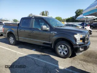 2016 Ford F-150 XLT with VIN 1FTEW1C85GKE17057, listed as a Copart auction lot 55688715 with 94,637 mi miles and Salvage title. Bid and sale history available at DreamBid. Image 4.