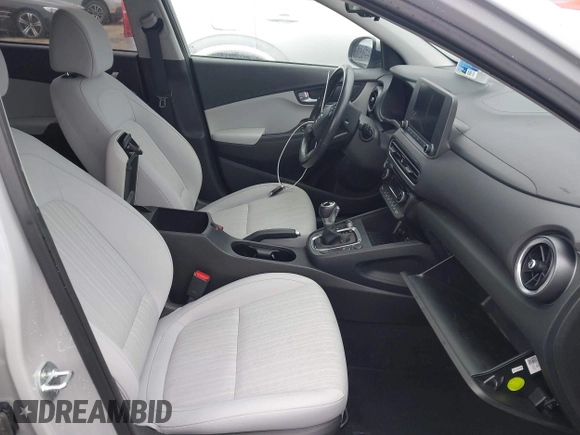 2022 Hyundai Kona SEL with VIN KM8K32AB6NU766385, listed as a IAAI auction lot 40500060 with 18,914 mi miles and . Bid and sale history available at DreamBid. Image 5.