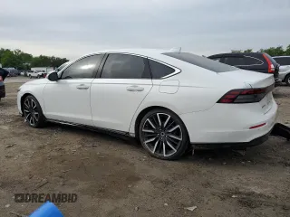 2024 Honda Accord Touring with VIN 1HGCY2F88RA027566, listed as a Copart auction lot 58067345 with 61,654 mi miles and Salvage title. Bid and sale history available at DreamBid. Image 2.