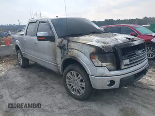 2014 Ford F-150 XL with VIN 1FTFW1ET2EFC38678, listed as a IAAI auction lot 41629902 with 1 mi miles. Bid and sale history available at carsss.com. Image 1.
