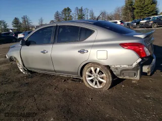 2014 Nissan Versa SV with VIN 3N1CN7AP4EL804849, listed as a Copart auction lot 87026824 with 90,216 mi miles and Salvage Title. Bid and sale history available at carsss.com. Image 2.