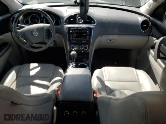 2017 Buick Enclave Leather with VIN 5GAKVBKD4HJ315218, listed as a Copart auction lot 53353915 with 132,781 mi miles and Salvage Title. Bid and sale history available at DreamBid. Image 8.