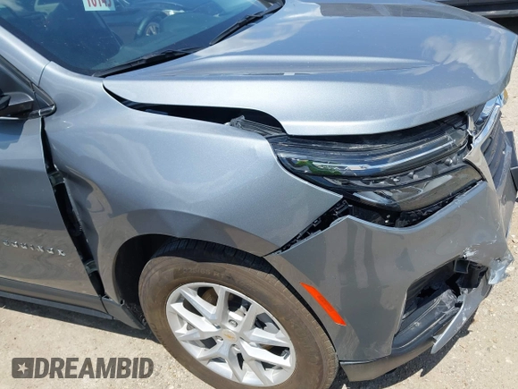 2024 Chevrolet Equinox LT with VIN 3GNAXUEG3RL228692, listed as a IAAI auction lot 42233704 with 45,774 mi miles and . Bid and sale history available at DreamBid. Image 18.