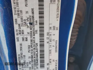2019 Ford Ranger XL с VIN 1FTER4EH4KLA37720, выставлен на аукционе Copart как лот 52253185 с пробегом 114 911 миль миль и Списание • Salvage title. История ставок и продаж доступна на DreamBid. Изображение 14.