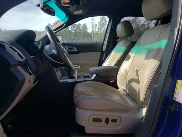 2014 Ford Explorer Limited with VIN 1FM5K7F8XEGA46130, listed as a Copart auction lot 46649385 with 186,505 mi miles and Salvage Title. Bid and sale history available at carsss.com. Image 7.