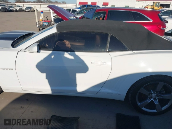 2012 Chevrolet Camaro 2LT with VIN 2G1FC3D35C9125716, listed as a IAAI auction lot 41133595 with 128,002 mi miles. Bid and sale history available at carsss.com. Image 15.