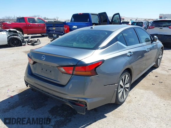 2019 Nissan Altima SL with VIN 1N4BL4EV6KC136118, listed as a IAAI auction lot 41837901 with 101,168 mi miles and . Bid and sale history available at DreamBid. Image 4.