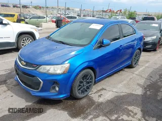 2017 Chevrolet Sonic LT with VIN 1G1JD5SH2H4162783, listed as a IAAI auction lot 42789424 with 136,835 mi miles and . Bid and sale history available at DreamBid. Image 2.