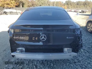 2022 Mercedes-Benz EQS with VIN W1KCG4EB4NA017143, listed as a Copart auction lot 77336514 with 6,536 mi miles and Clean Title. Bid and sale history available at carsss.com. Image 6.