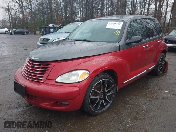 2003 Chrysler PT Cruiser GT with VIN 3C8FY78GX3T651171, listed as a IAAI auction lot 41841388 with Not provided miles and . Bid and sale history available at DreamBid. Image 2.