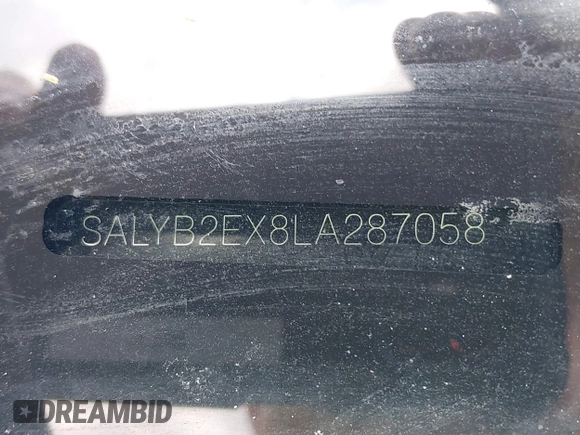 2020 Land Rover Range Rover Velar S с VIN SALYB2EX8LA287058, выставлен на аукционе IAAI как лот 42382297 с пробегом 41 242 миль миль и . История ставок и продаж доступна на DreamBid. Изображение 9.