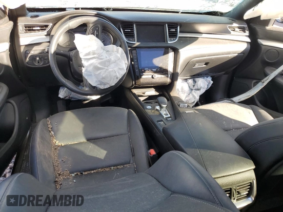 2020 Infiniti QX50 Essential z VIN 3PCAJ5M12LF108630, wystawiony jako Copart lot #76789084 z przebiegiem Nie podano mil oraz Szkoda całkowita • Salvage title. Historia ofert i sprzedaży dostępna na DreamBid. Obrazek 8.