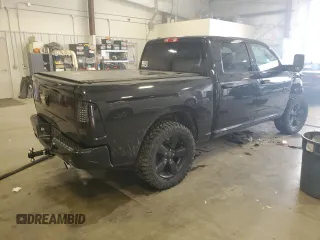 2017 Ram 1500 Express with VIN 1C6RR7KT5HS591303, listed as a Copart auction lot 54698035 with 91,377 mi miles and Non repairable. Bid and sale history available at DreamBid. Image 3.