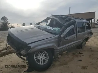 2000 Jeep Grand Cherokee Laredo with VIN 1J4G258SXYC404696, listed as a Copart auction lot 45649915 with Not provided miles and Salvage title. Bid and sale history available at DreamBid. Image 1.