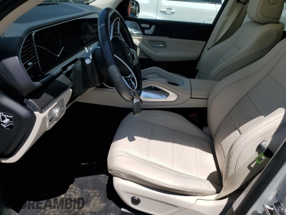 2021 Mercedes-Benz GLE 350 with VIN 4JGFB4KB4MA398254, listed as a Copart auction lot 63298325 with 27,020 mi miles and Salvage title. Bid and sale history available at DreamBid. Image 7.