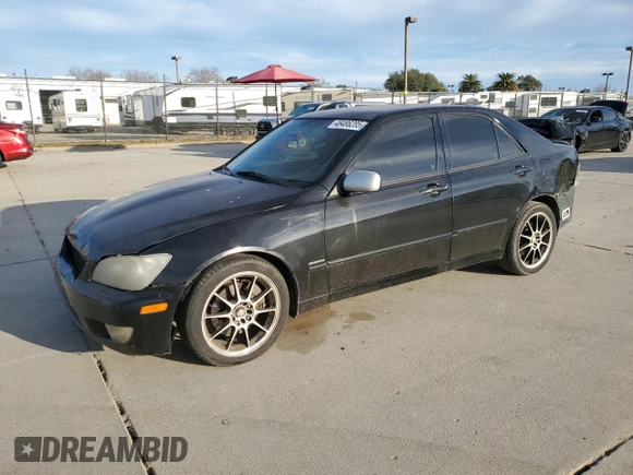 2003 Lexus IS 300/350 z VIN JTHBD192030072780, wystawiony jako Copart lot #46486285 z przebiegiem 179 383 mil mil oraz Szkoda całkowita • Salvage title. Historia ofert i sprzedaży dostępna na DreamBid. Obrazek 1.