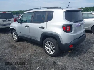 2018 Jeep Renegade Sport with VIN ZACCJBAB3JPJ41711, listed as a IAAI auction lot 42742310 with 76,773 mi miles and . Bid and sale history available at DreamBid. Image 3.