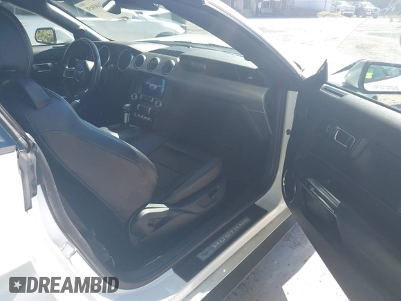 2022 Ford Mustang EcoBoost with VIN 1FATP8UH6N5107464, listed as a IAAI auction lot 41683650 with 57,061 mi miles. Bid and sale history available at carsss.com. Image 5.