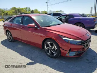 2023 Hyundai Elantra Limited z VIN KMHLP4AGXPU461393, wystawiony jako Copart lot #53480835 z przebiegiem 90 913 mil mil oraz Szkoda całkowita • Salvage title. Historia ofert i sprzedaży dostępna na DreamBid. Obrazek 4.