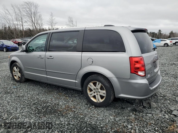 2017 Dodge Grand Caravan Crew Plus with VIN 2C4RDGDG9HR717770, listed as a Copart auction lot 41867825 with 344,420 mi miles and Salvage Title. Bid and sale history available at DreamBid. Image 2.