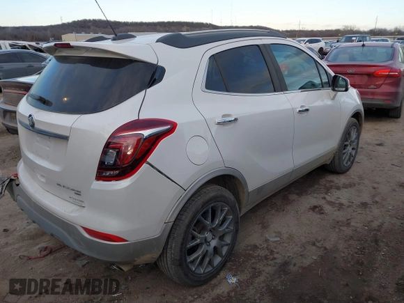 2019 Buick Encore Sport Touring with VIN KL4CJ2SB8KB811051, listed as a IAAI auction lot 41412790 with 77,350 mi miles and . Bid and sale history available at DreamBid. Image 4.