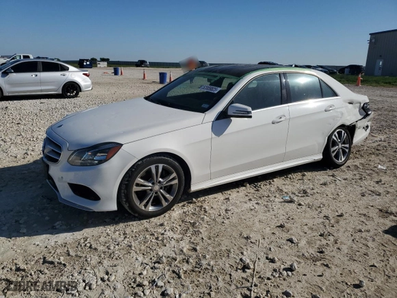 2016 Mercedes-Benz E-Class E 250 BlueTEC Luxury with VIN WDDHF0EB0GB233439, listed as a Copart auction lot 52009825 with 45,681 mi miles and Salvage Title. Bid and sale history available at carsss.com. Image 1.