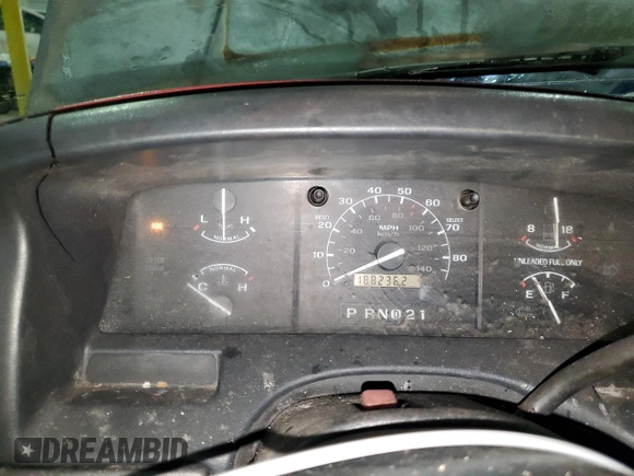 1993 Ford F-150 with VIN 2FTDF15Y4PCA19318, listed as a Copart auction lot 41641995 with 188,236 mi miles and Non Repairable. Bid and sale history available at carsss.com. Image 9.